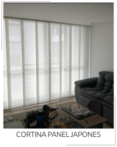 Cortina Panel Japones