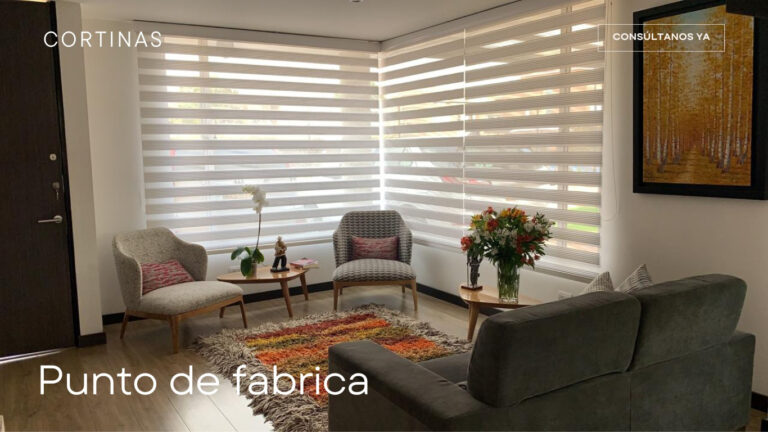 Habitaciones modelo de pisos, paredes, cortinas Demadera