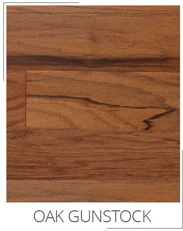 Piso de madera estructurada americana Oak-Gunstock