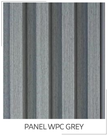 Panel para pared wpc Grey