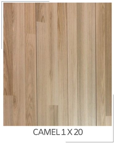 Piso porcelanato imitación madera Camel